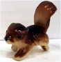 1978 alte Tierfiguren - Eichhörnchen gross